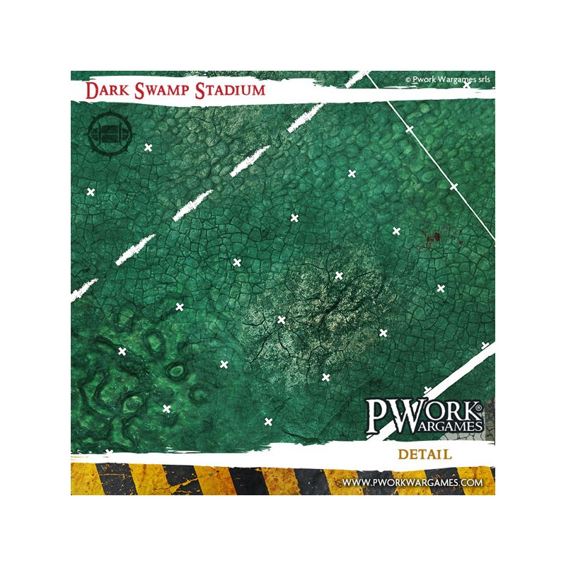 Tapis de jeu néoprène Dark Swamp Stadium