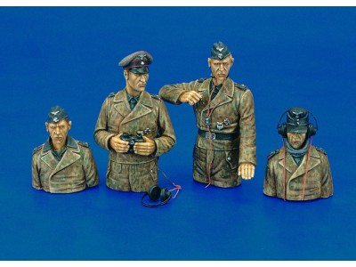 Waffen SS Tiger I crew - 3/2 fig-WWII 
