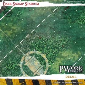 Tapis de jeu néoprène Dark Swamp Stadium