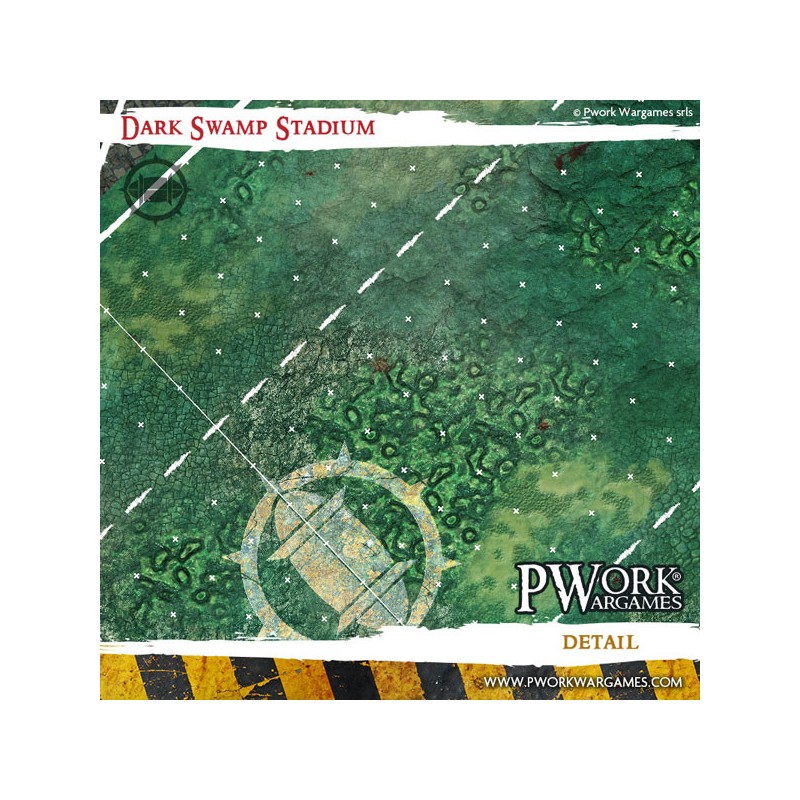 Tapis de jeu néoprène Dark Swamp Stadium