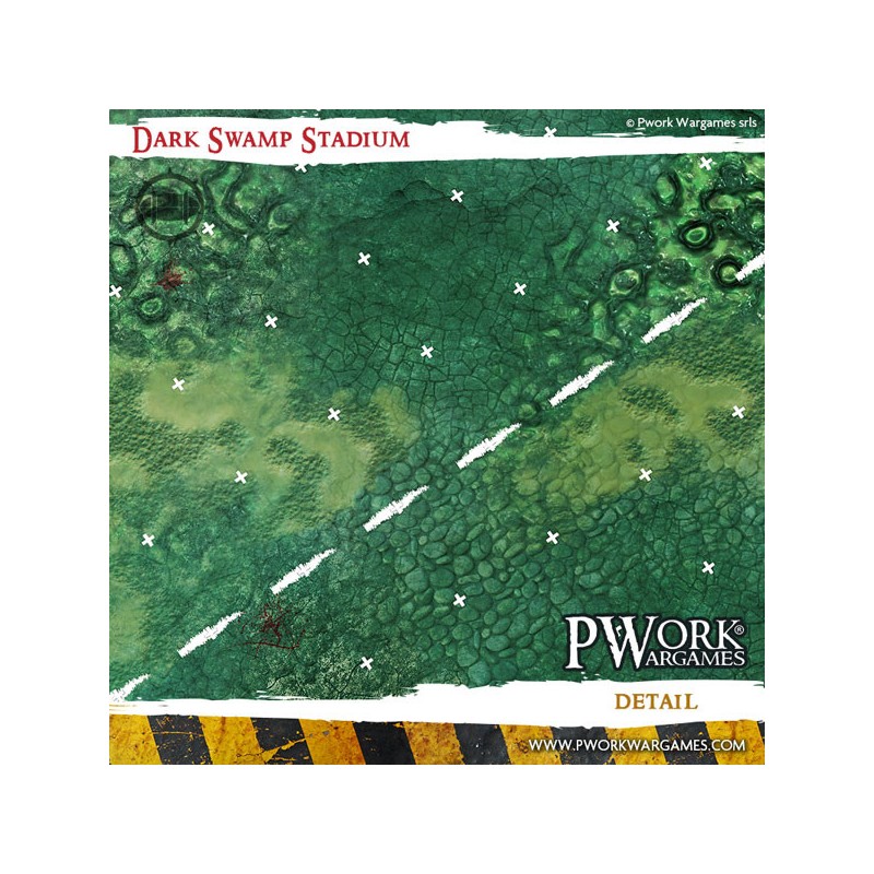Tapis de jeu néoprène Dark Swamp Stadium