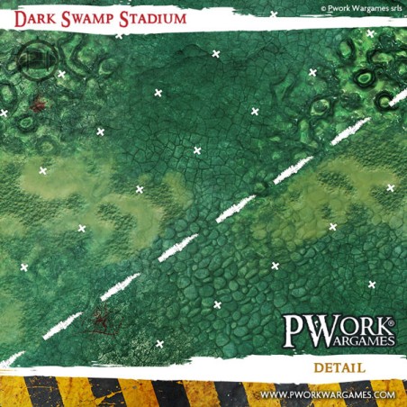 Tapis de jeu néoprène Dark Swamp Stadium