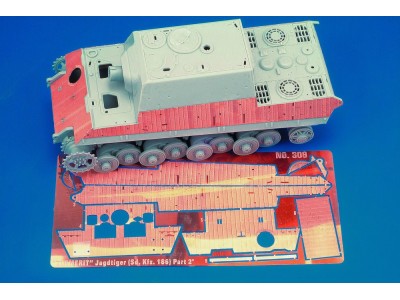 Zimmerit Jagdtiger (for Dragon kit) 