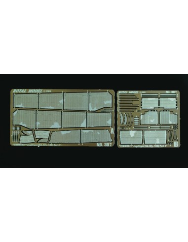 Scraped Zimmerit Jagdtiger Part 1 (for Dragon kit) 