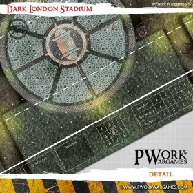 Tapis de jeu néoprène Dark London Stadium