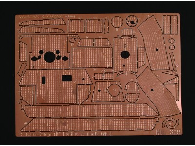 Scraped Zimmerit Panther A Early (for Dragon kit) 
