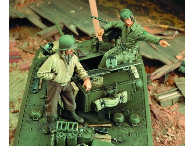 M3A3 Stuart Crew-WWII 