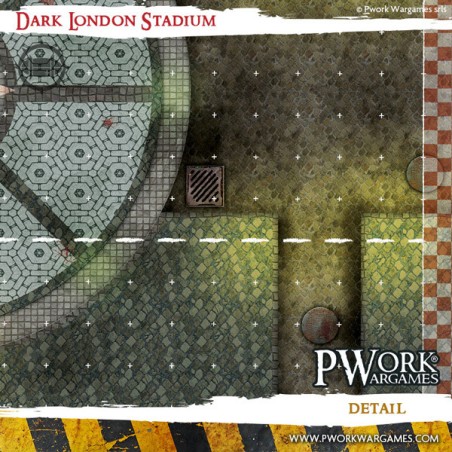 Tapis de jeu PVC Dark London Stadium
