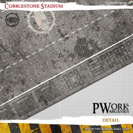 Tapis de jeu néoprène Cobblestone Stadium