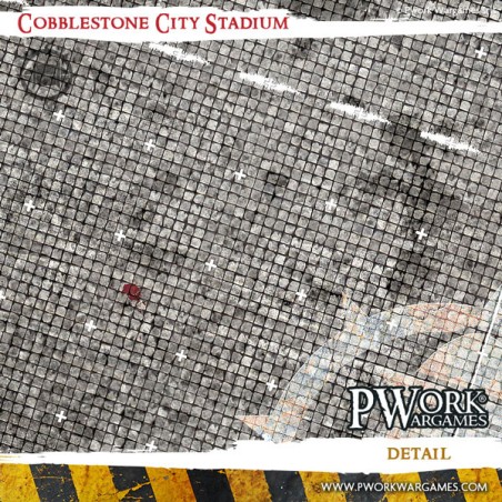 Tapis de jeu néoprène Cobblestone Stadium
