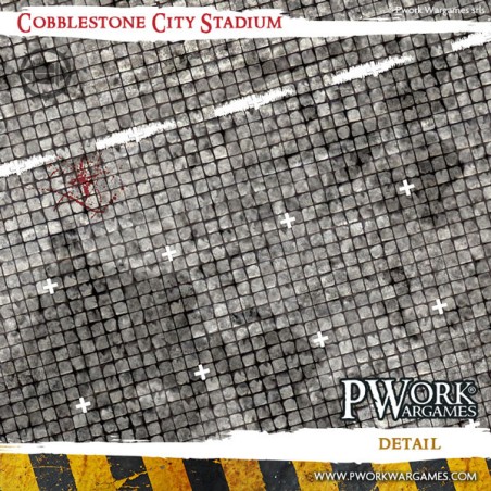 Tapis de jeu néoprène Cobblestone Stadium