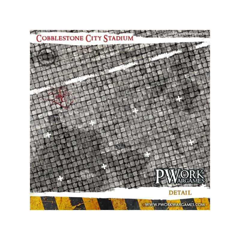 Tapis de jeu PVC Cobblestone Stadium