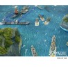 Tapis de jeu néoprène Seas of War 90x90cm