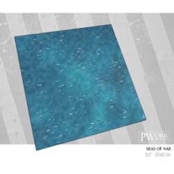 Tapis de jeu néoprène Seas of War 90x90cm 2