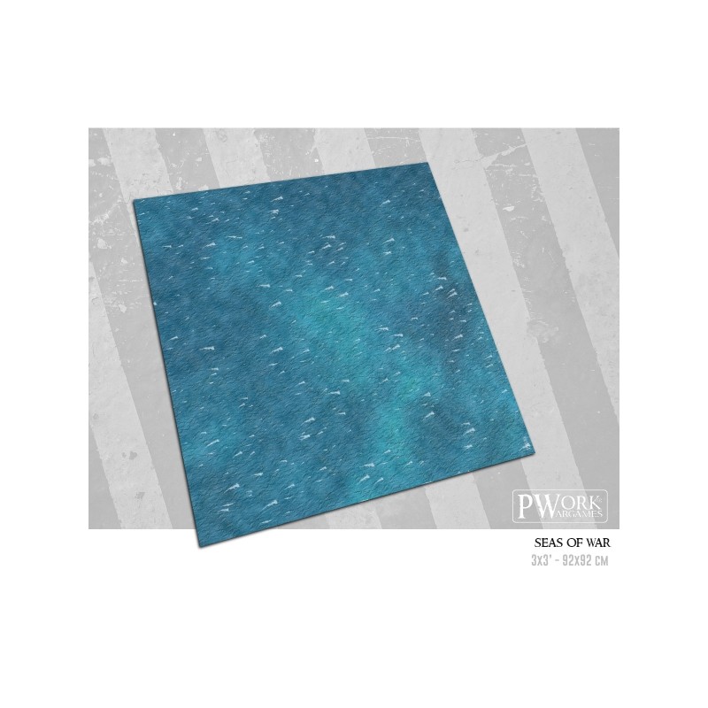 Tapis de jeu néoprène Seas of War 90x90cm