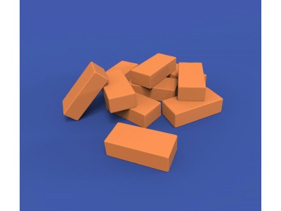 Fired bricks 
