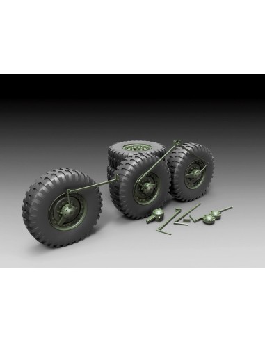 DUKW sagged wheels 