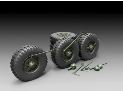 DUKW sagged wheels 