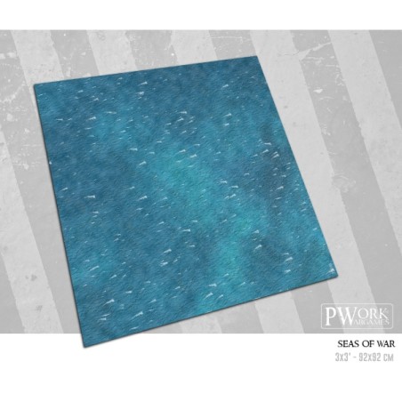 TAPIS DE JEU NEOPRENE SEAS OF WAR 120X120CM
