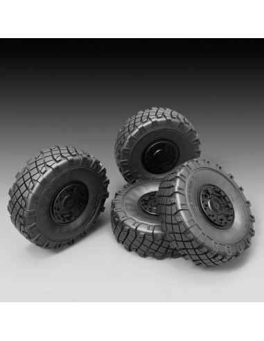 LMV LINCE sagged wheels 
