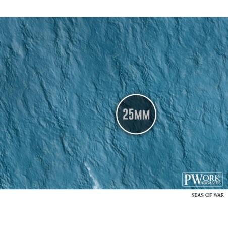 TAPIS DE JEU NEOPRENE SEAS OF WAR 120X120CM