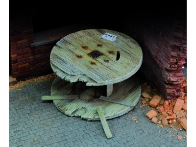 Damaged cable reel 'diameter 60mm' 