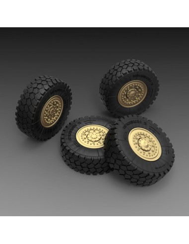 U.S. 4x4 MRAP sagged wheels 