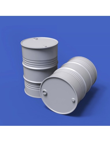 Modern oil drums 