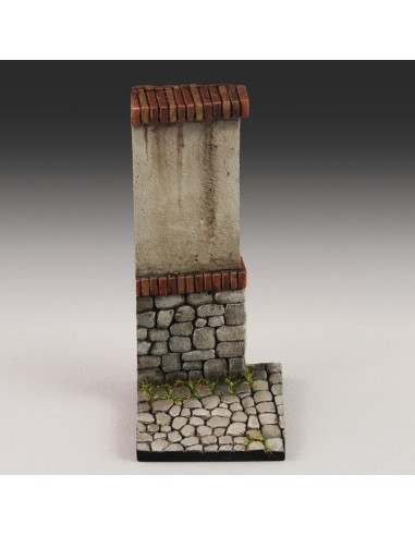 Base with wall (cm 3,5x3,5) 