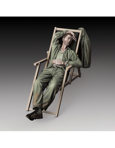 U.S. soldier who sleeps - WWII 