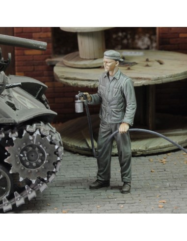 Soldier who paints - WWII 