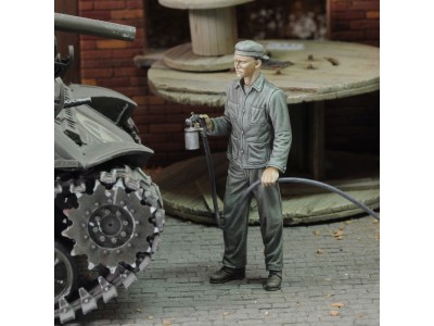 Soldier who paints - WWII 