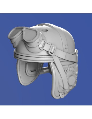 U.S. tanker helmets-WWII set 