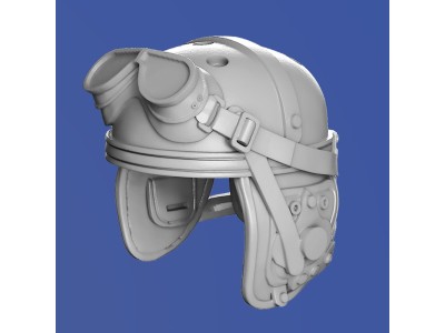 U.S. tanker helmets-WWII set 