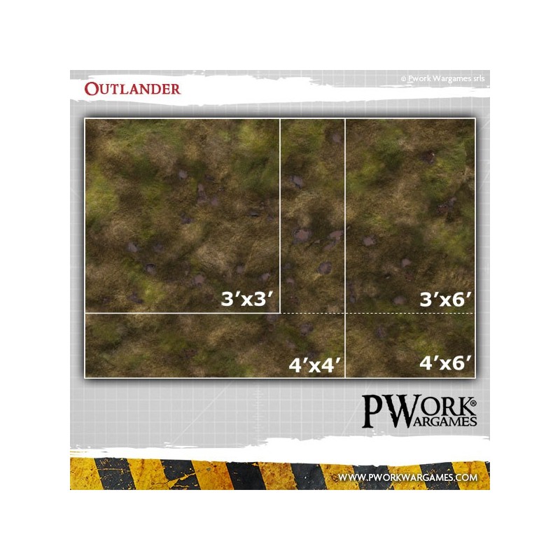 TAPIS DE JEU NEOPRENE OUTLANDER 4X6