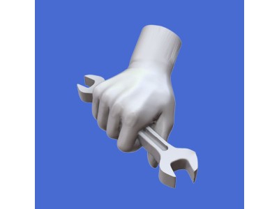 Assorted hands set No.4 