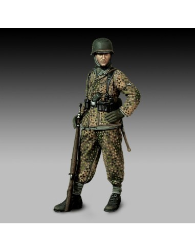 German soldier with rifle 