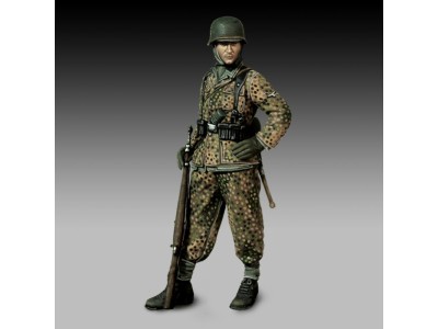 German soldier with rifle 