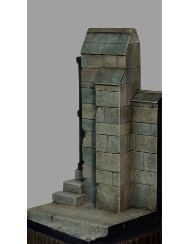 Base with wall and road 