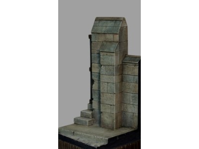 Base with wall and road 