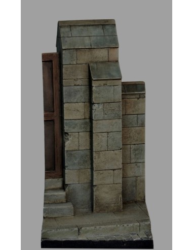 Base with wall and road 