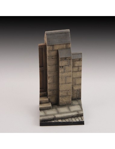 Base with wall and road 
