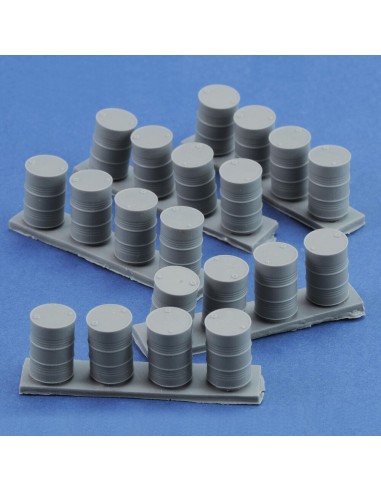 Modern oil drums 