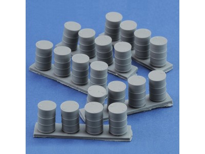 Modern oil drums 