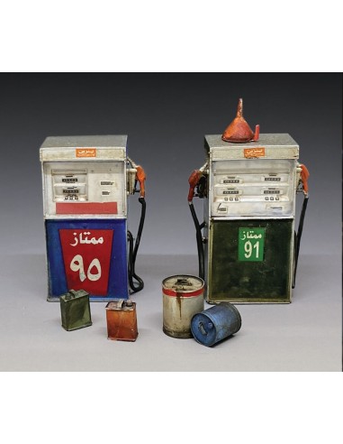 Modern Gas pumps Mid Orient 