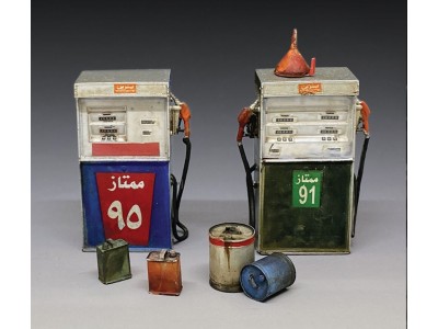 Modern Gas pumps Mid Orient 