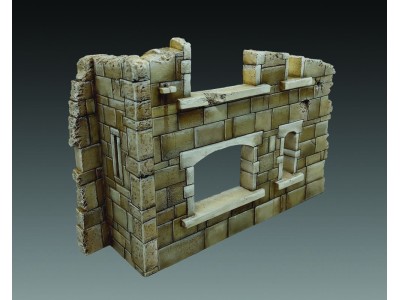 Ruined building section 
