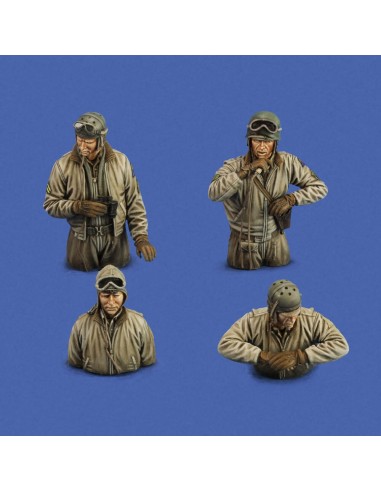 U.S. tank crew WWII 