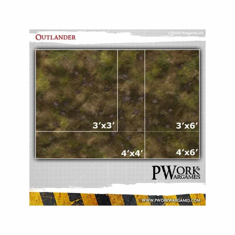 TAPIS DE JEU NEOPRENE OUTLANDER 44X60"