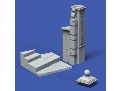 Base with column 'cm4x4' 